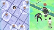 A player encounters Cliff using the Rocket Radar (Image via Niantic)
